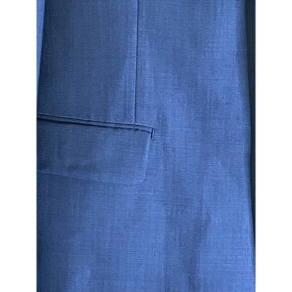 Ralph Ralph Lauren Classic Blue Mens 44L Wool Quiet Lux Style Sports Jacket - Picture 9 of 16